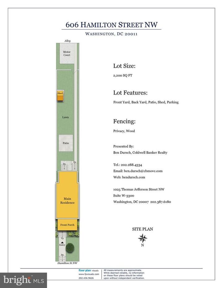 Property Photo: 606 Hamilton Street NW DC 20011