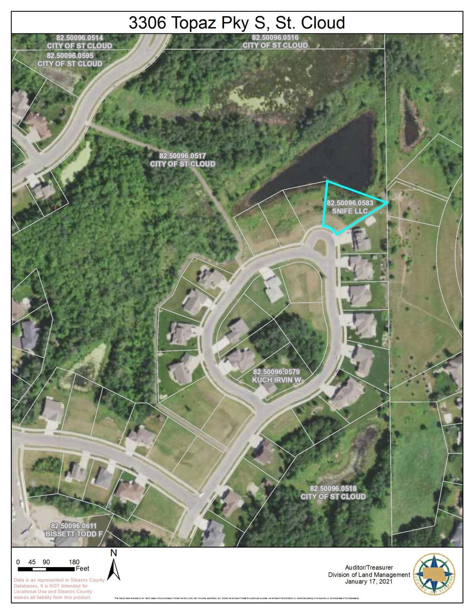 Property Photo: 3306 Topaz Parkway S MN 56301