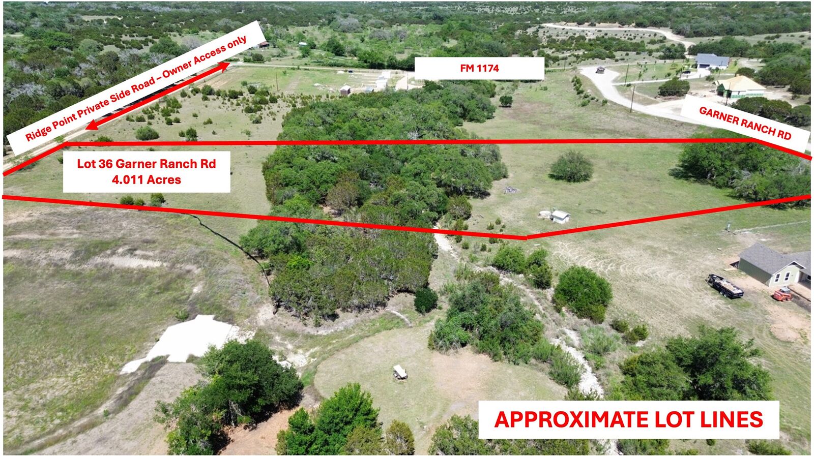 Property Photo: Lot 36 Garner Ranch Road TX 78605