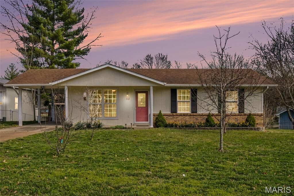 Property Photo:  110 Rock Bridge Road  MO 63089 