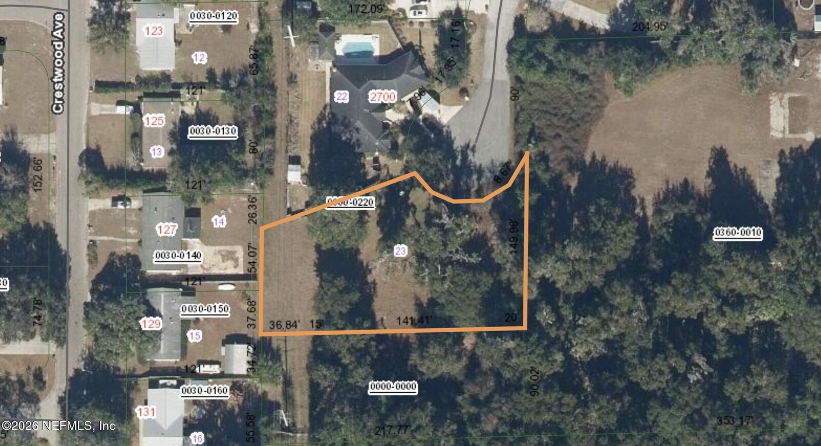 Property Photo:  Tbd Fairway Drive  FL 32177 