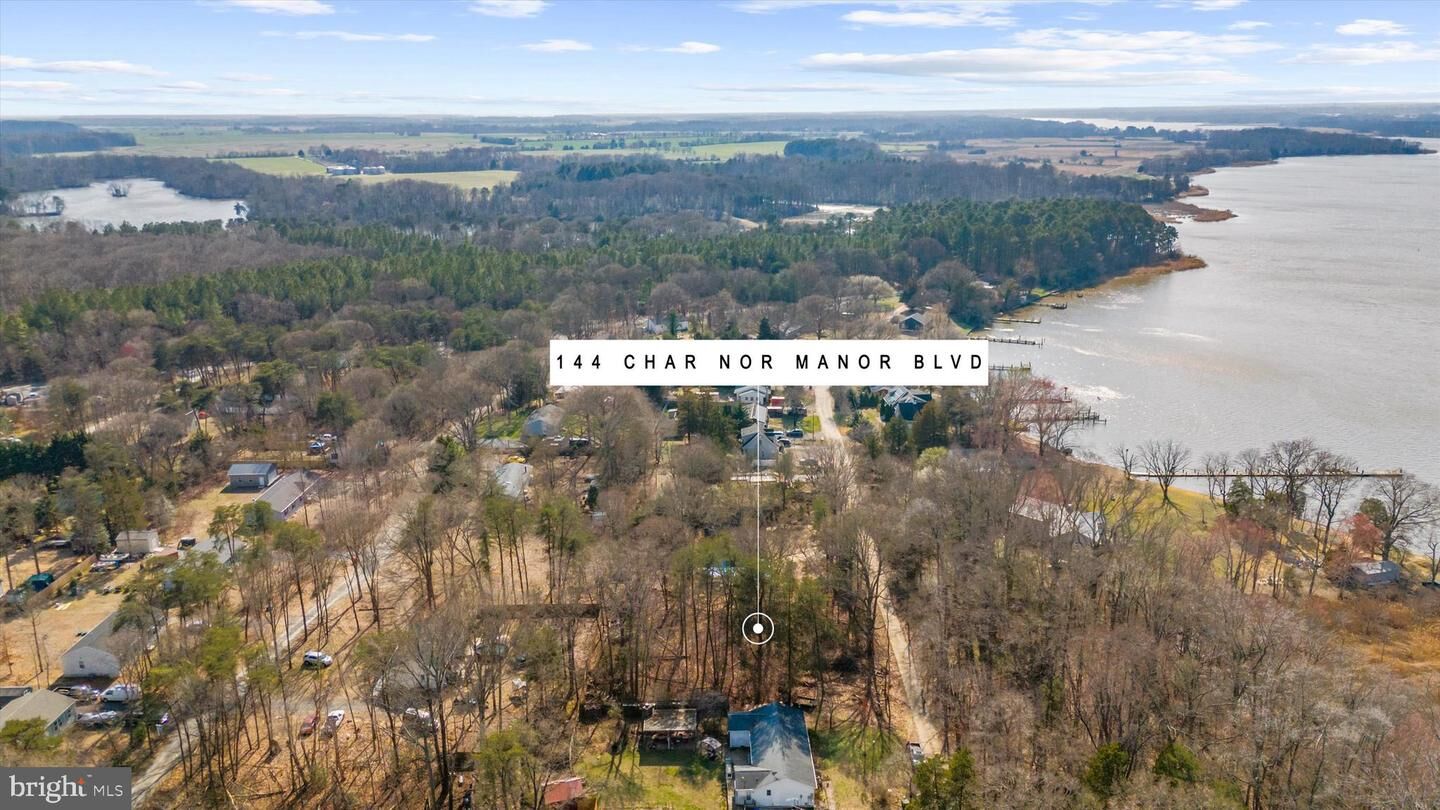 Property Photo:  144 Char Nor Manor Boulevard  MD 21620 