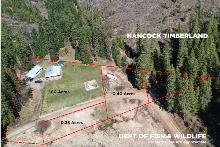 Property Photo:  4149 North Deer Lake Rd  WA 99148 