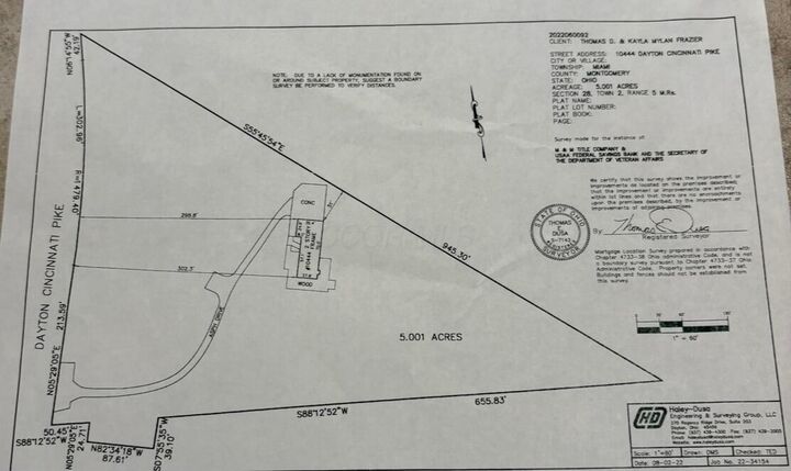 Property Photo:  10444 Dayton Cincinnati Pike  OH 45342 
