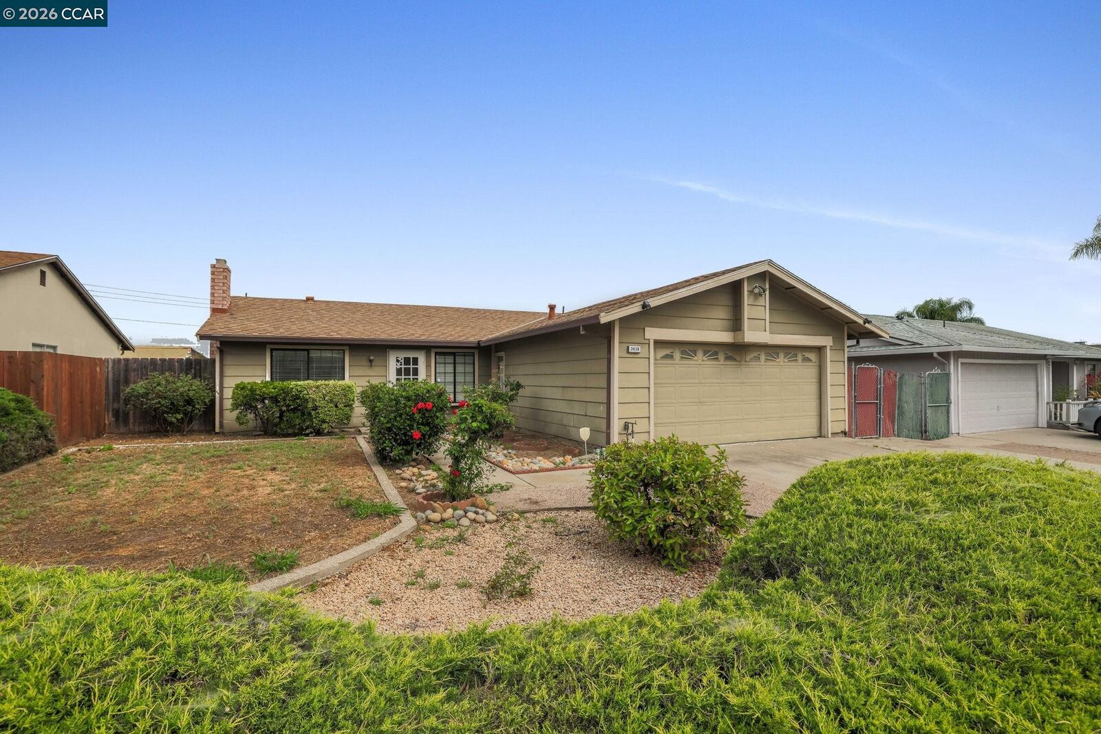 Property Photo: 3438 Gregory Dr CA 94565