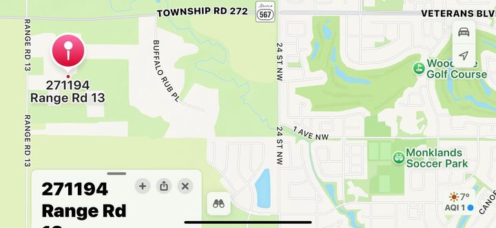 Property Photo: 271194 Range Road 13 NW AB T4B 0B8
