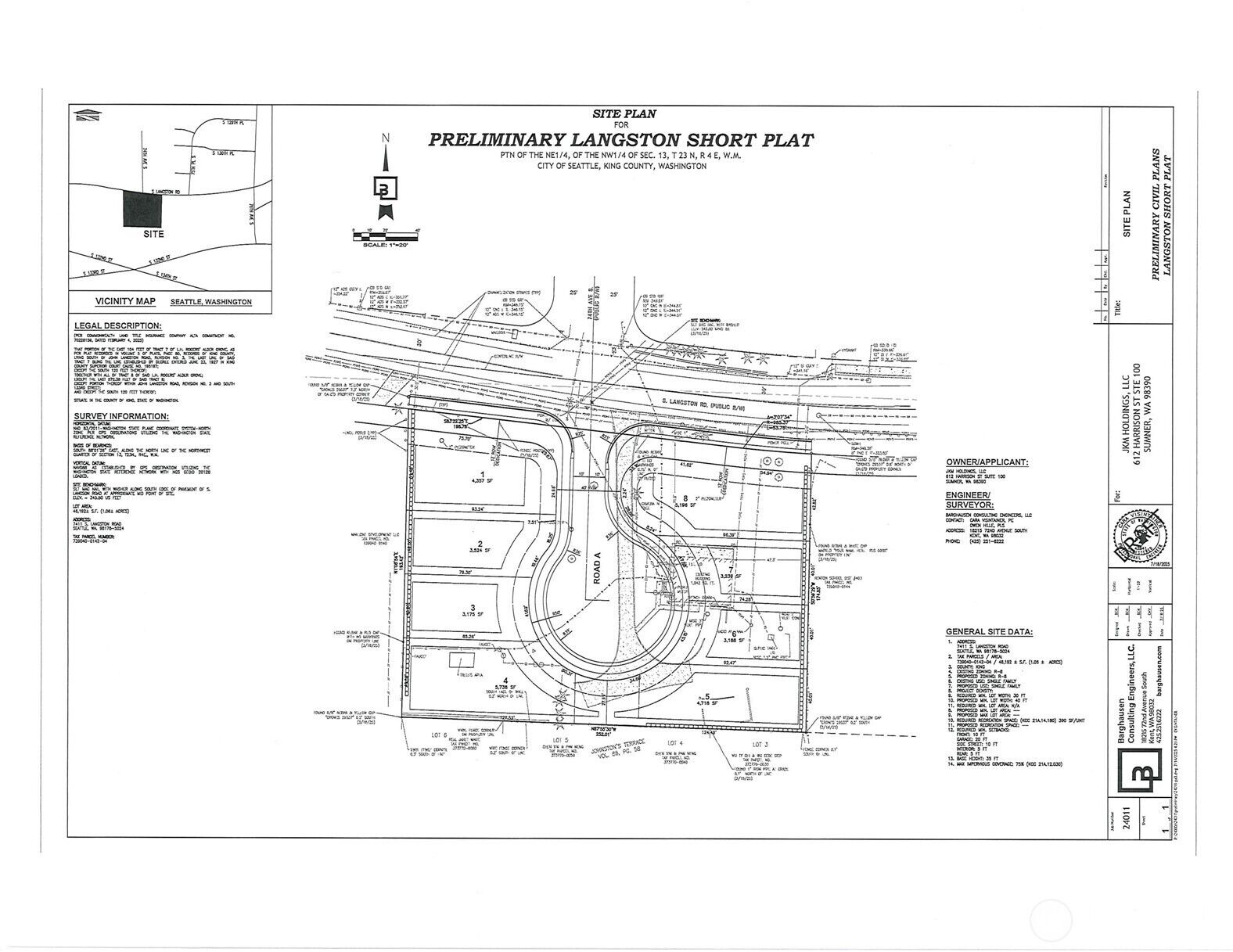 Property Photo: 7411 S Langston Road WA 98178