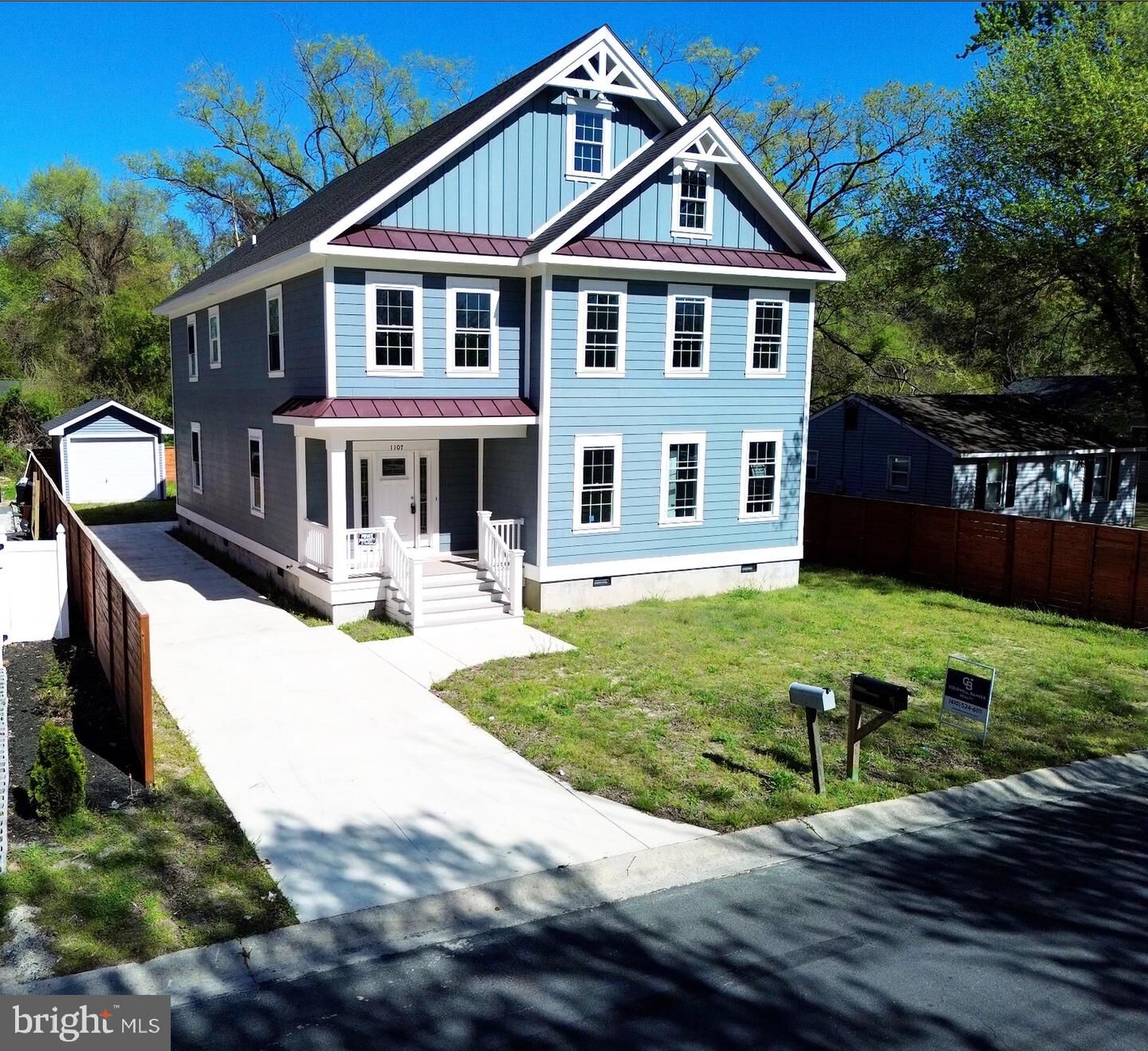 Property Photo:  1107 Mineola Avenue  MD 21801 