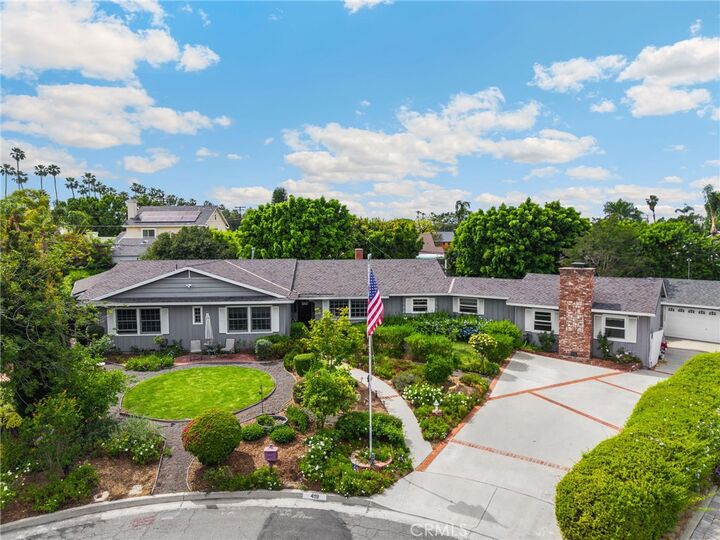 Property Photo: 419 E Sunny Hills Road CA 92835