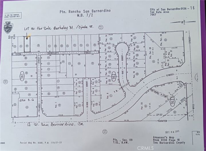 Property Photo: 0 Berkeley CA 92410