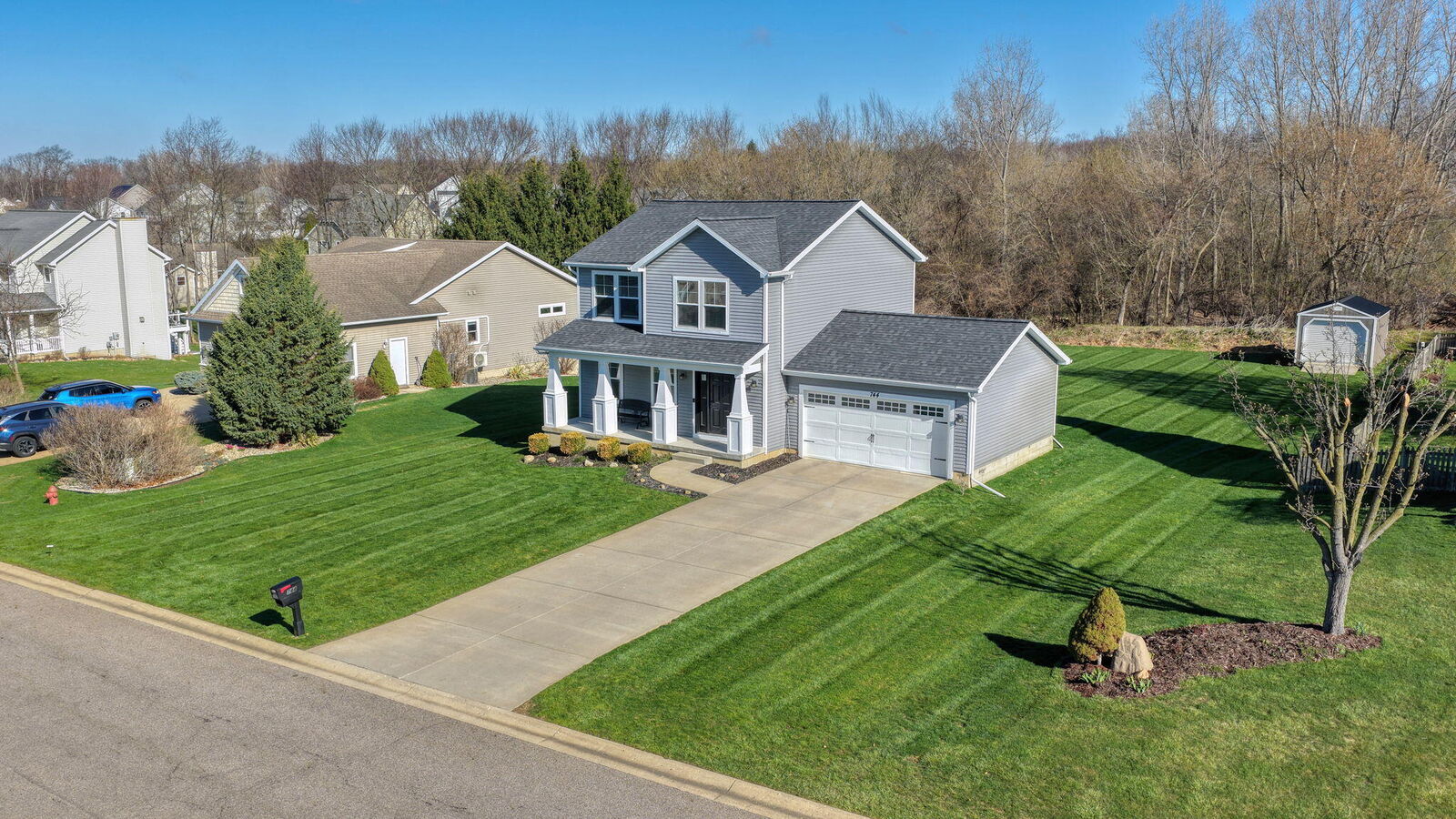 Property Photo:  744 Pemberton Lane  MI 49203 