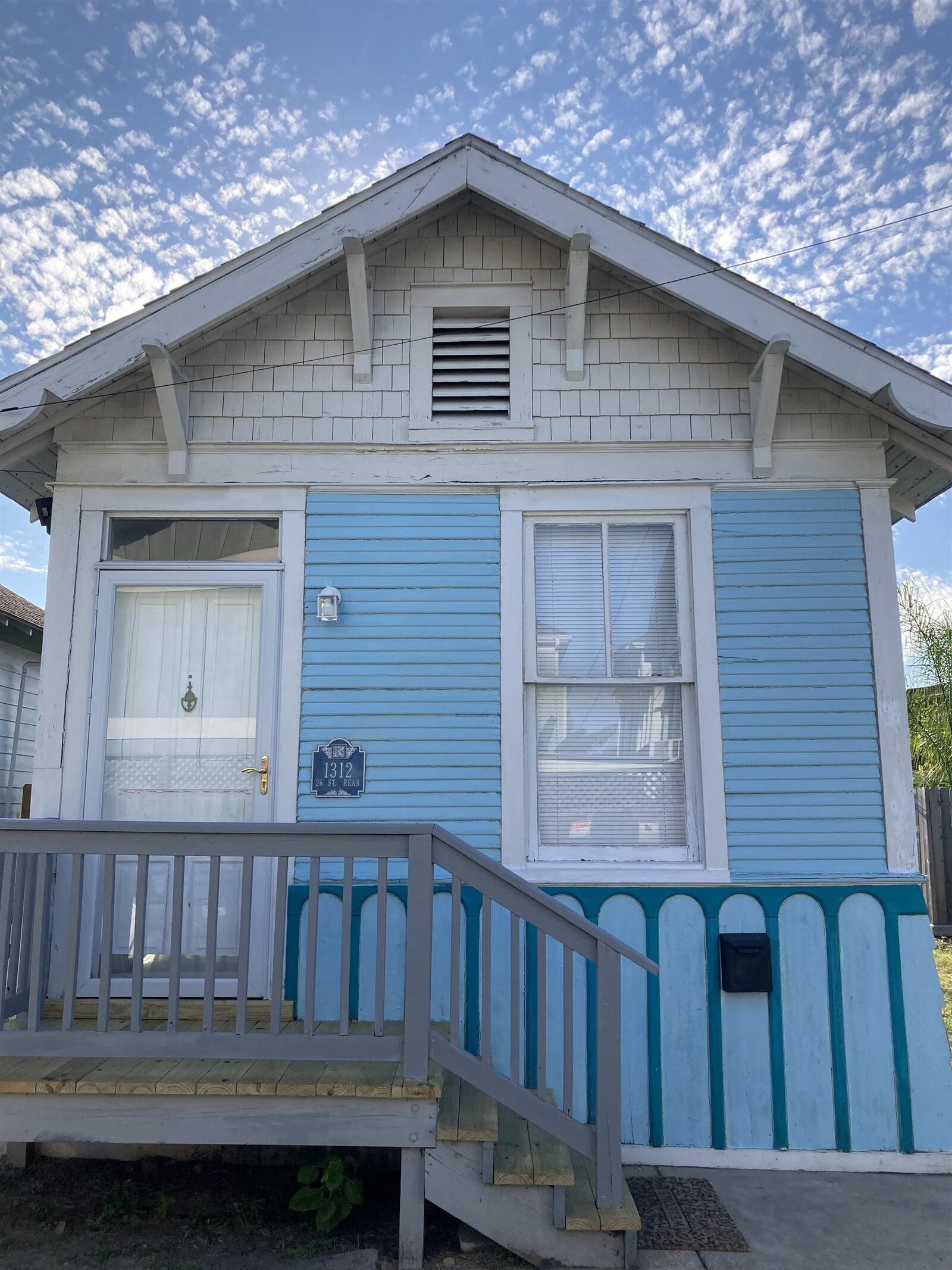 Property Photo:  1312- 26th Street Rear  TX 77550 