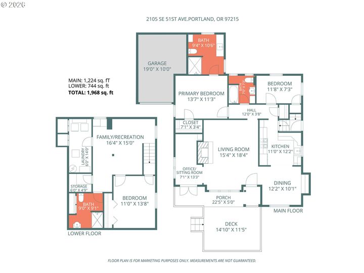 Property Photo:  2105 SE 51st Ave  OR 97215 