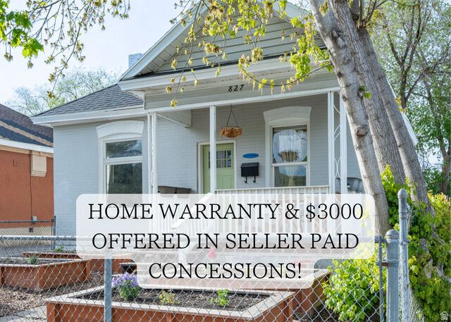 Property Photo: 827 W Ouray Ave N UT 84116
