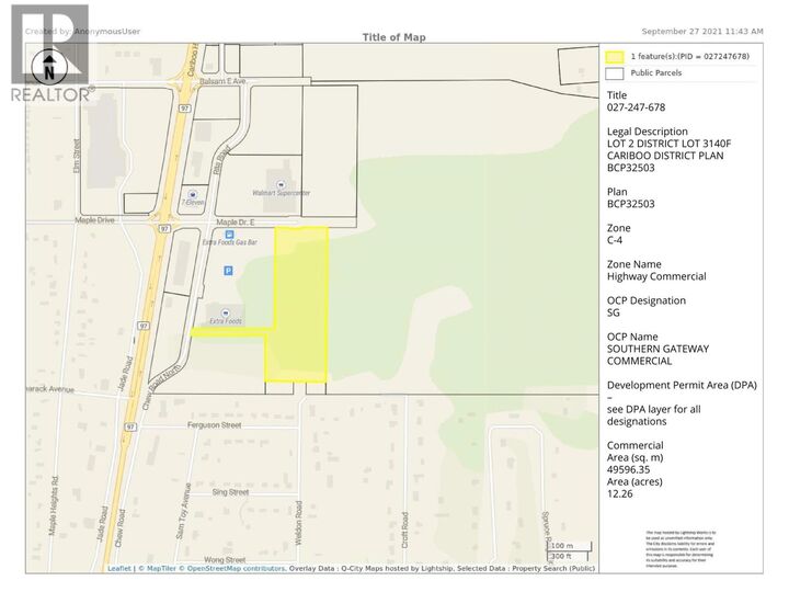 Photo de la propriété:  000 Chew Road  BC V2J 7J3 