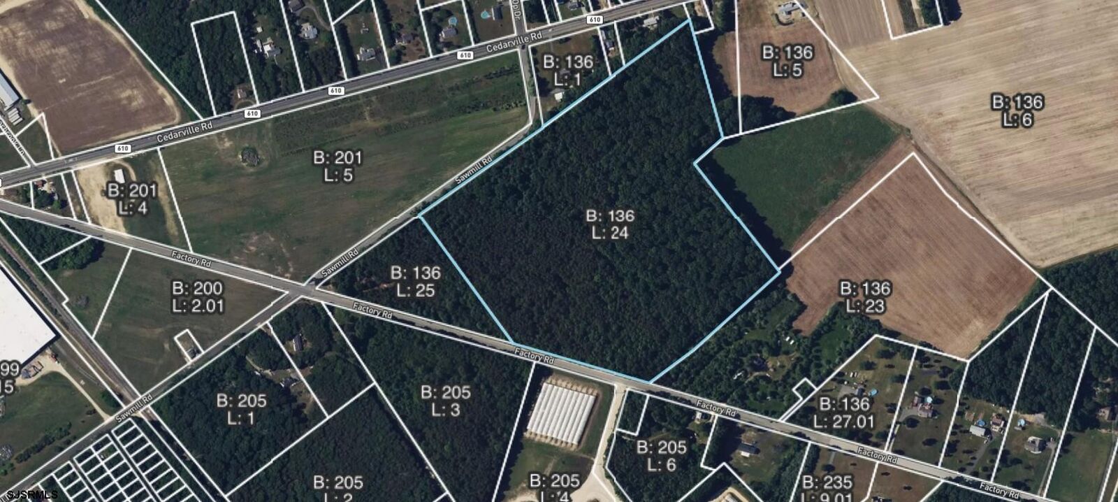 Property Photo:  0 Factory Road 0 Sawmill Rd  NJ 08311 