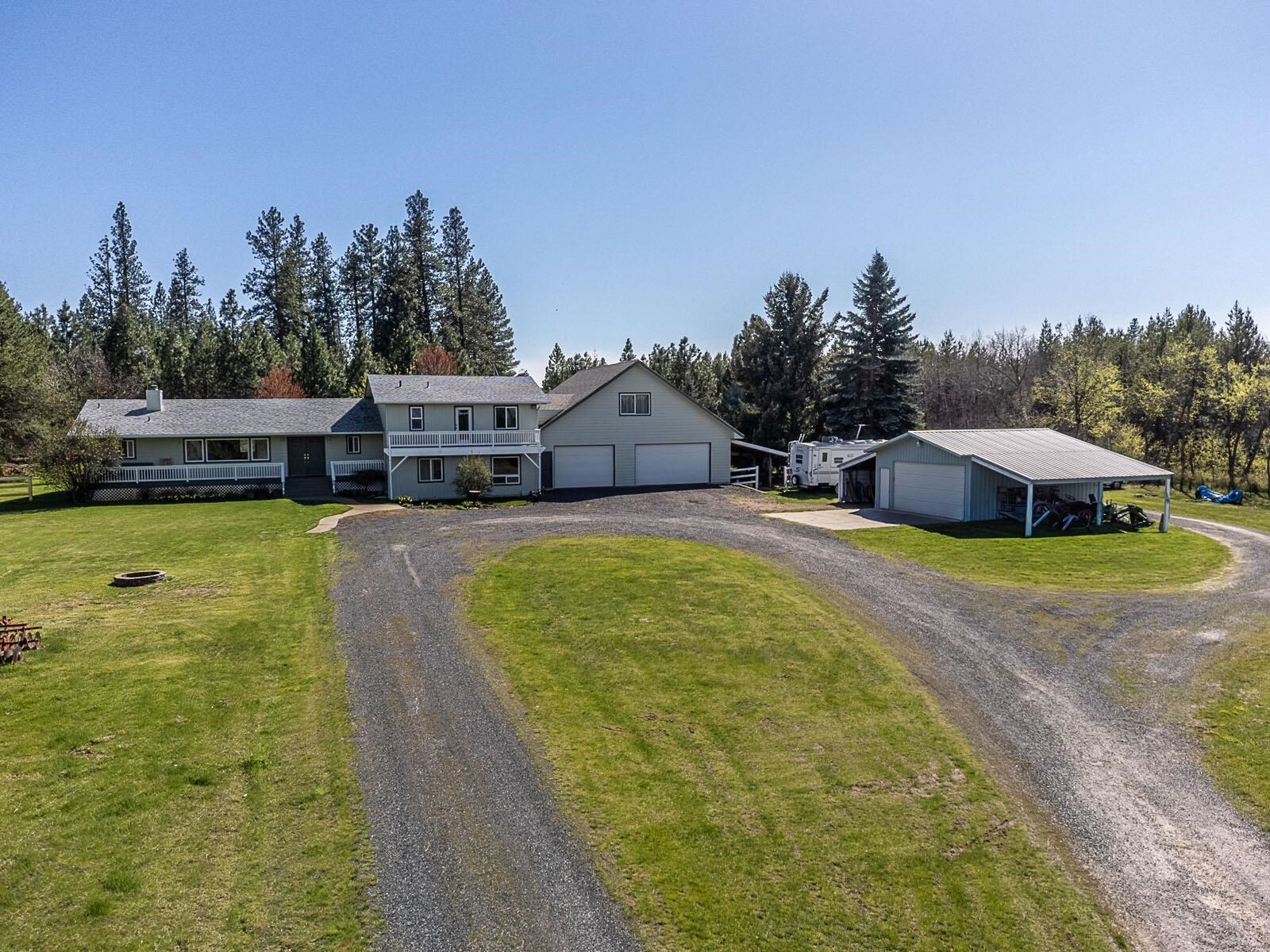 Property Photo:  21 W Chattaroy Rd  WA 99005 