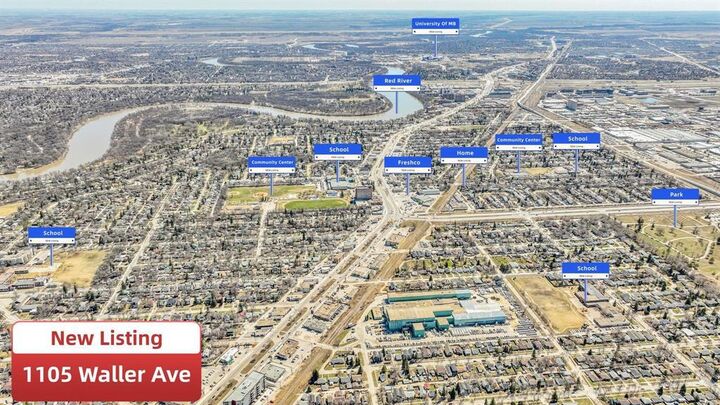 Property Photo:  1105 Waller Avenue  MB R3T 1P4 