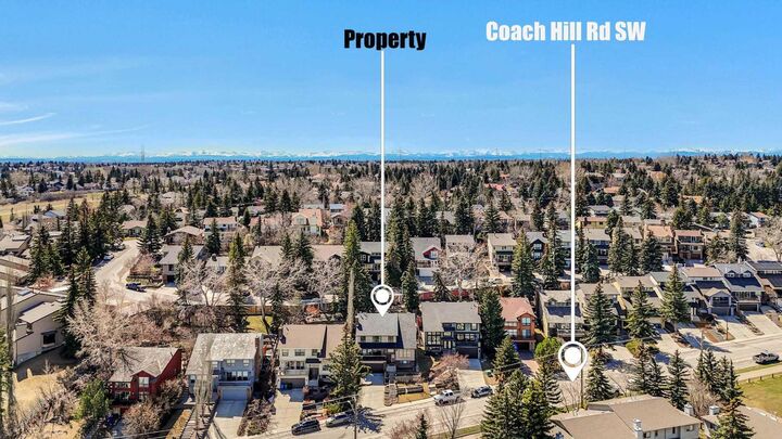 Property Photo: 5819 Coach Hill Road SW AB T3H 1E3