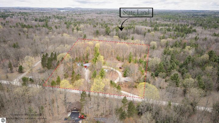 Property Photo: 20802 E Trails End Trail MI 49643