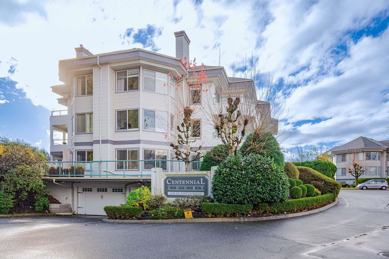 Property Photo:  2451 Gladwin Road 302  BC V2T 3N8 