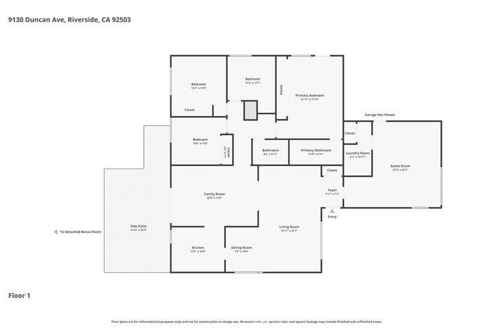 Property Photo:  9130 Duncan Avenue  CA 92503 