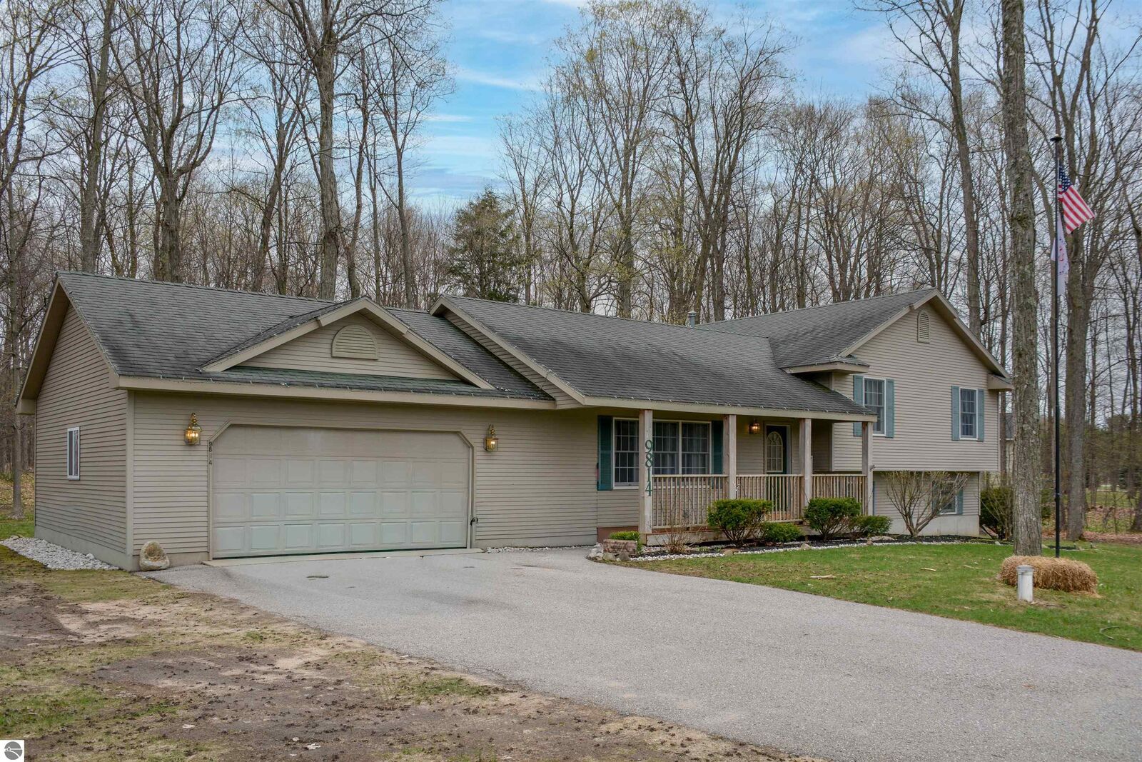 Property Photo:  9814 Bobbys Trail  MI 49684 