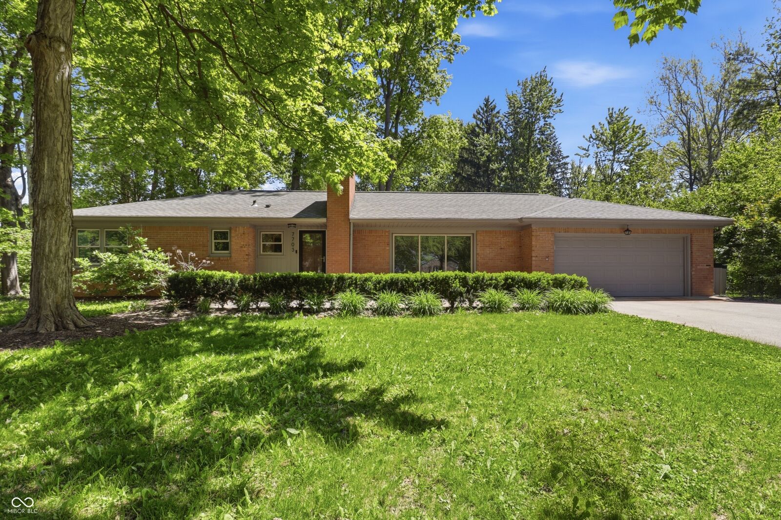 Property Photo: 7703 Clarendon Road IN 46260