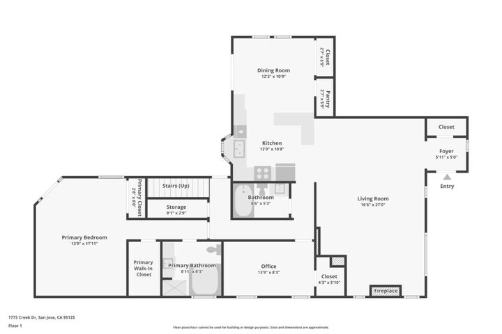 Property Photo:  1773 Creek Drive  CA 95125 