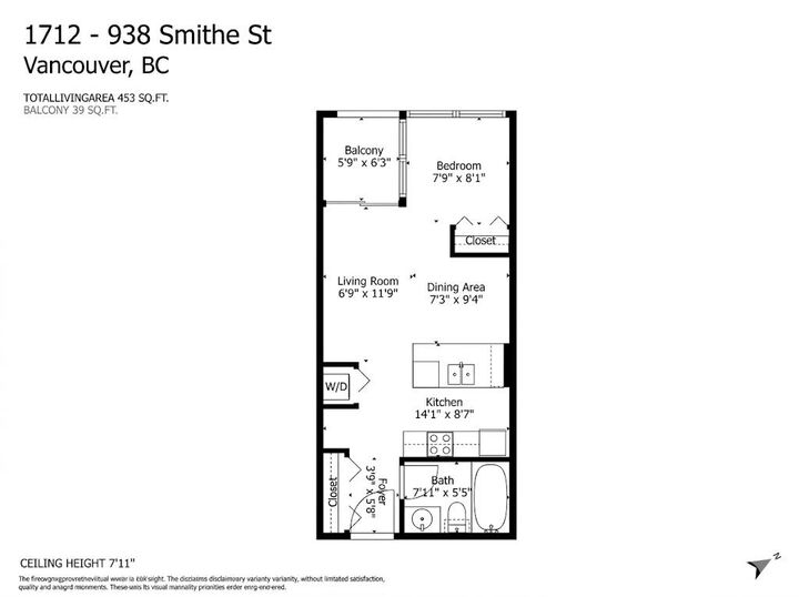 Property Photo:  938 Smithe Street 1712  BC V6Z 3H8 