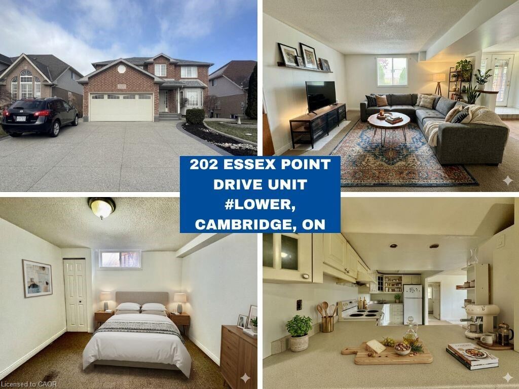 Property Photo:  202 Essex Point Drive Lower  ON N1T 1Z1 