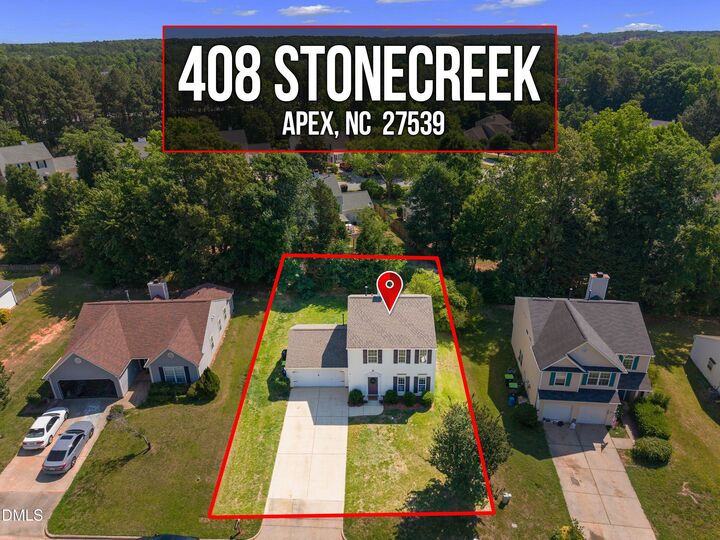Property Photo: 408 Stonecreek Drive NC 27539
