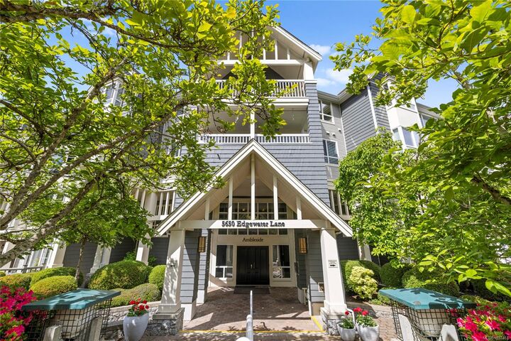 Property Photo:  5650 Edgewater Lane 307  BC V9T 6K1 