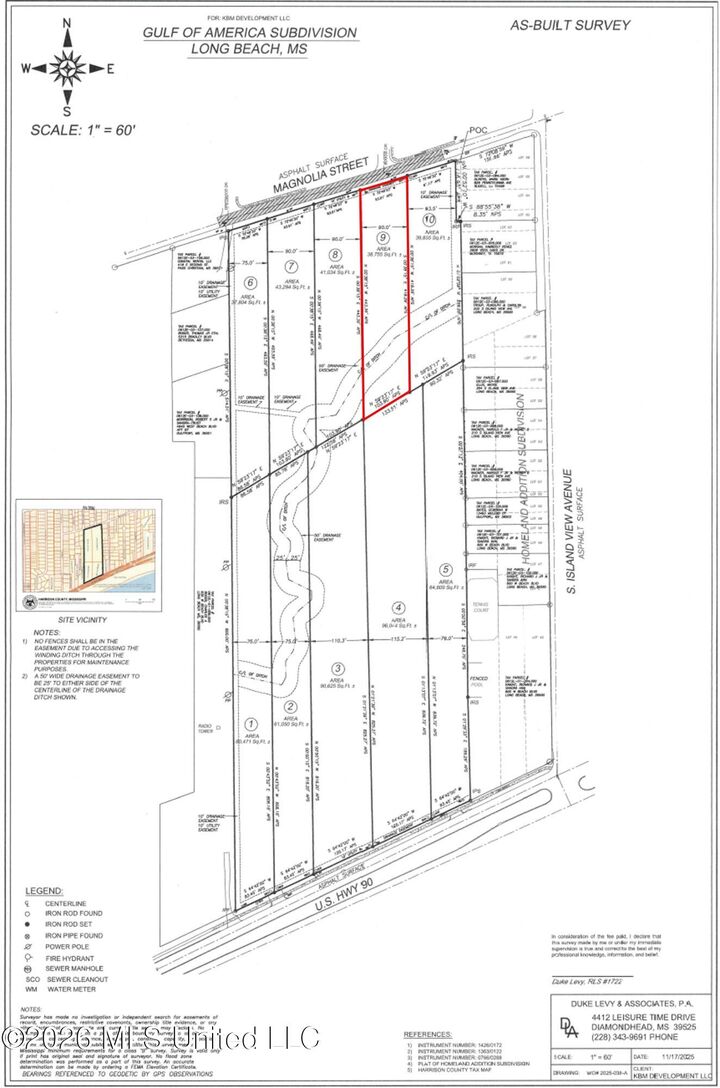 Property Photo:  Lot 9 Magnolia Street  MS 39560 