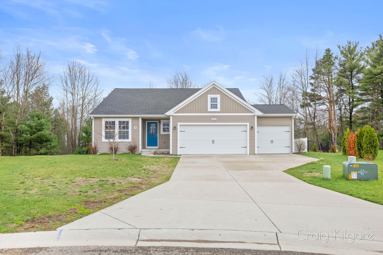 Property Photo: 9219 Bigleaf Drive MI 49460