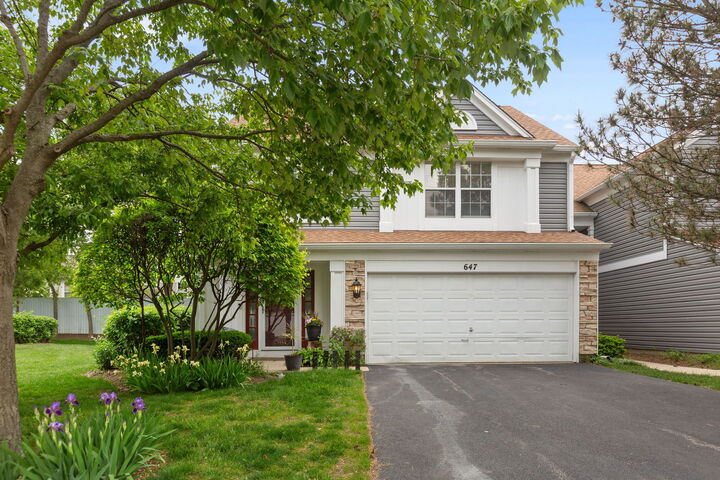 Property Photo: 647 N Charter Hall Drive IL 60067