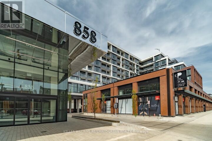 Property Photo: 858 Dupont Street 702 ON M6G 0C1