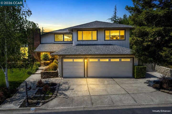Property Photo: 608 Serramonte Ct CA 94526