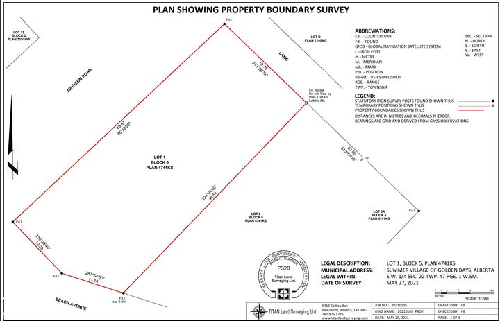 Property Photo:  B16 Beach Avenue  AB T0C 2P0 