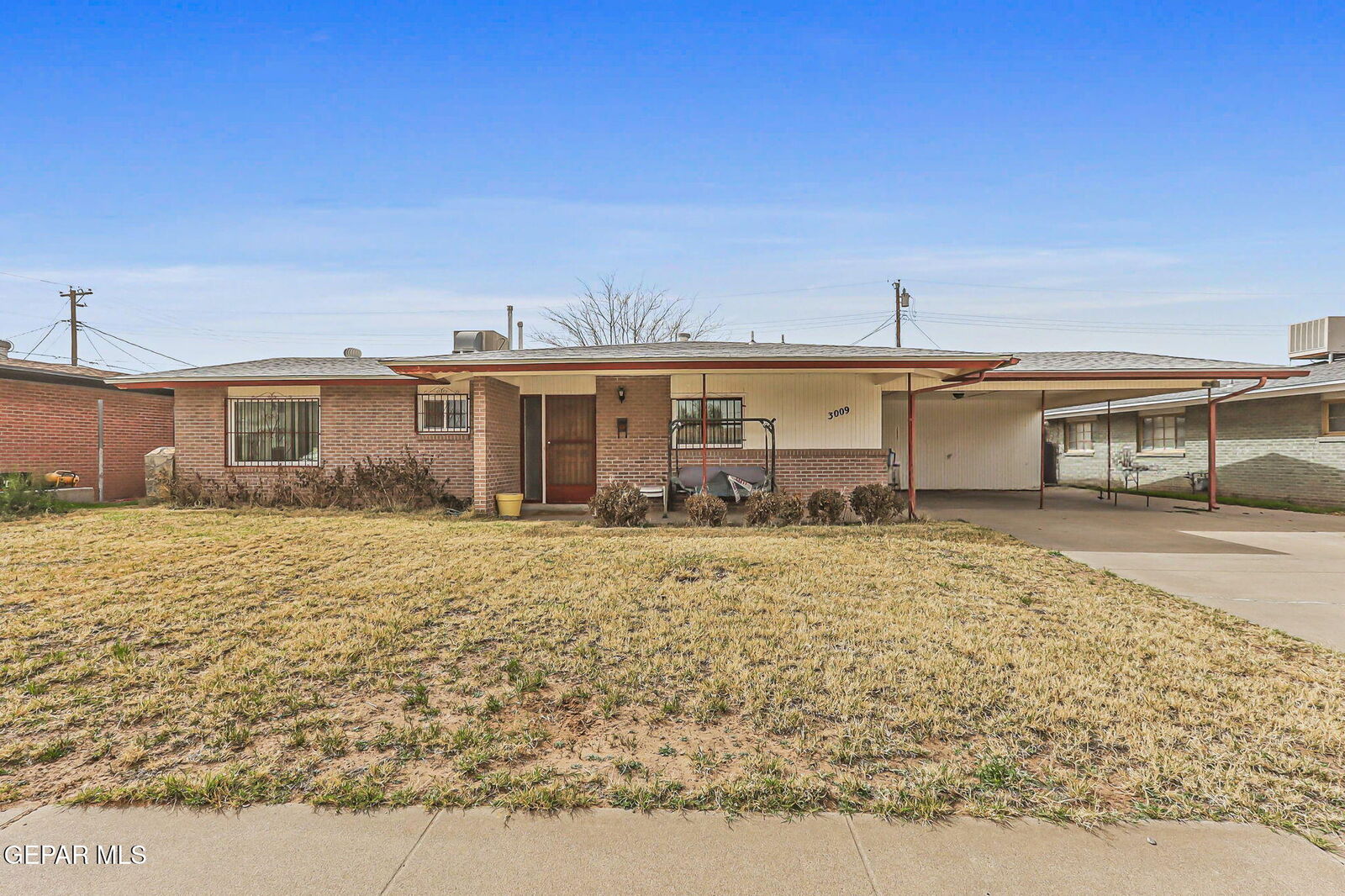 Property Photo:  3009 Flax Street  TX 79925 