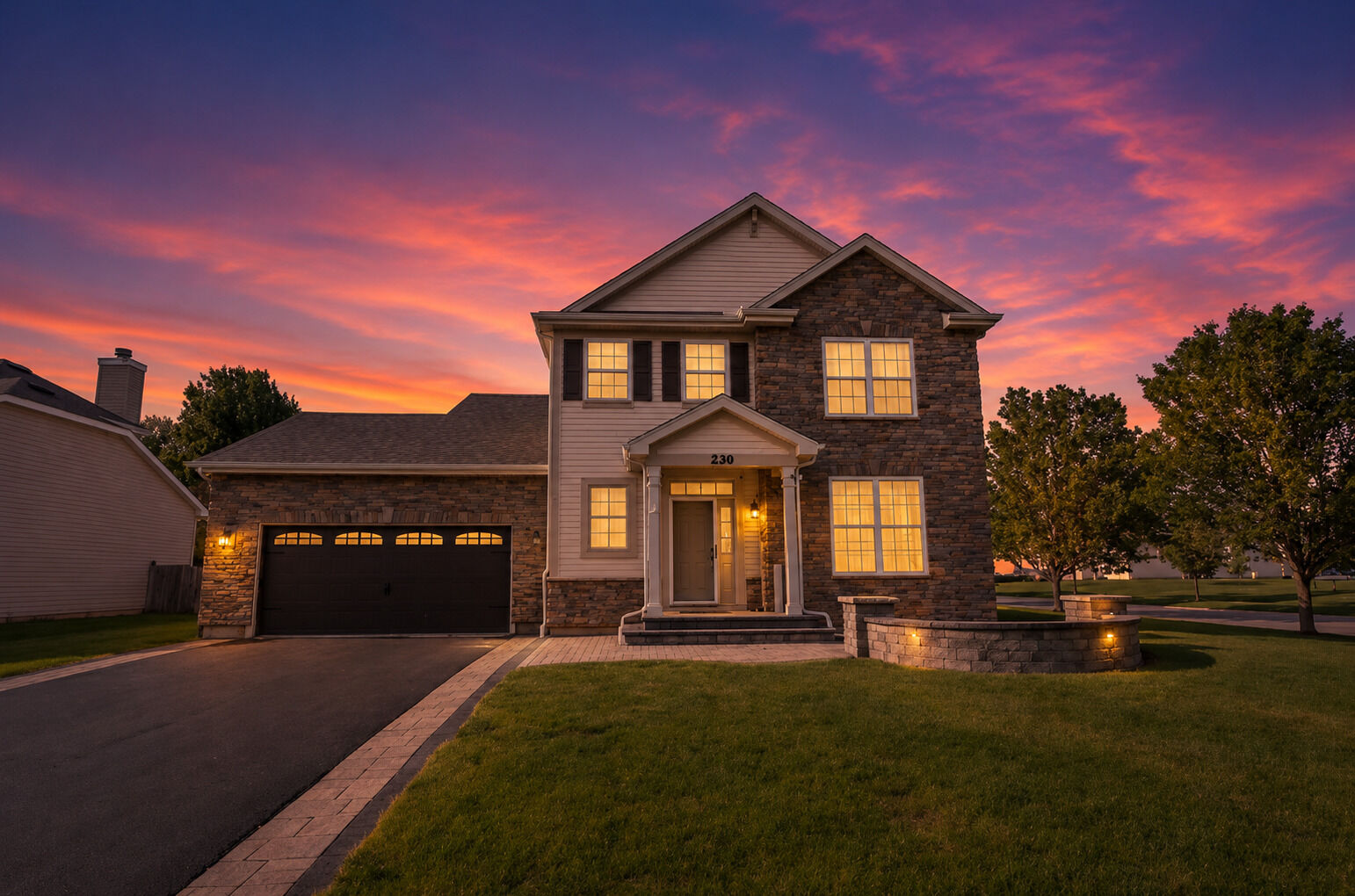Property Photo:  230 Liszka Lane  IL 60543 