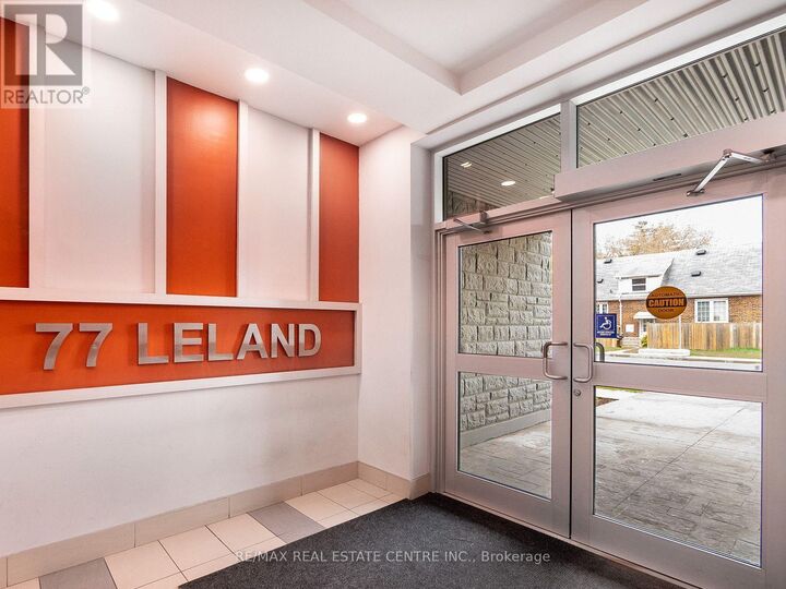 Property Photo: 77 Leland Street 208 ON L8S 3A1