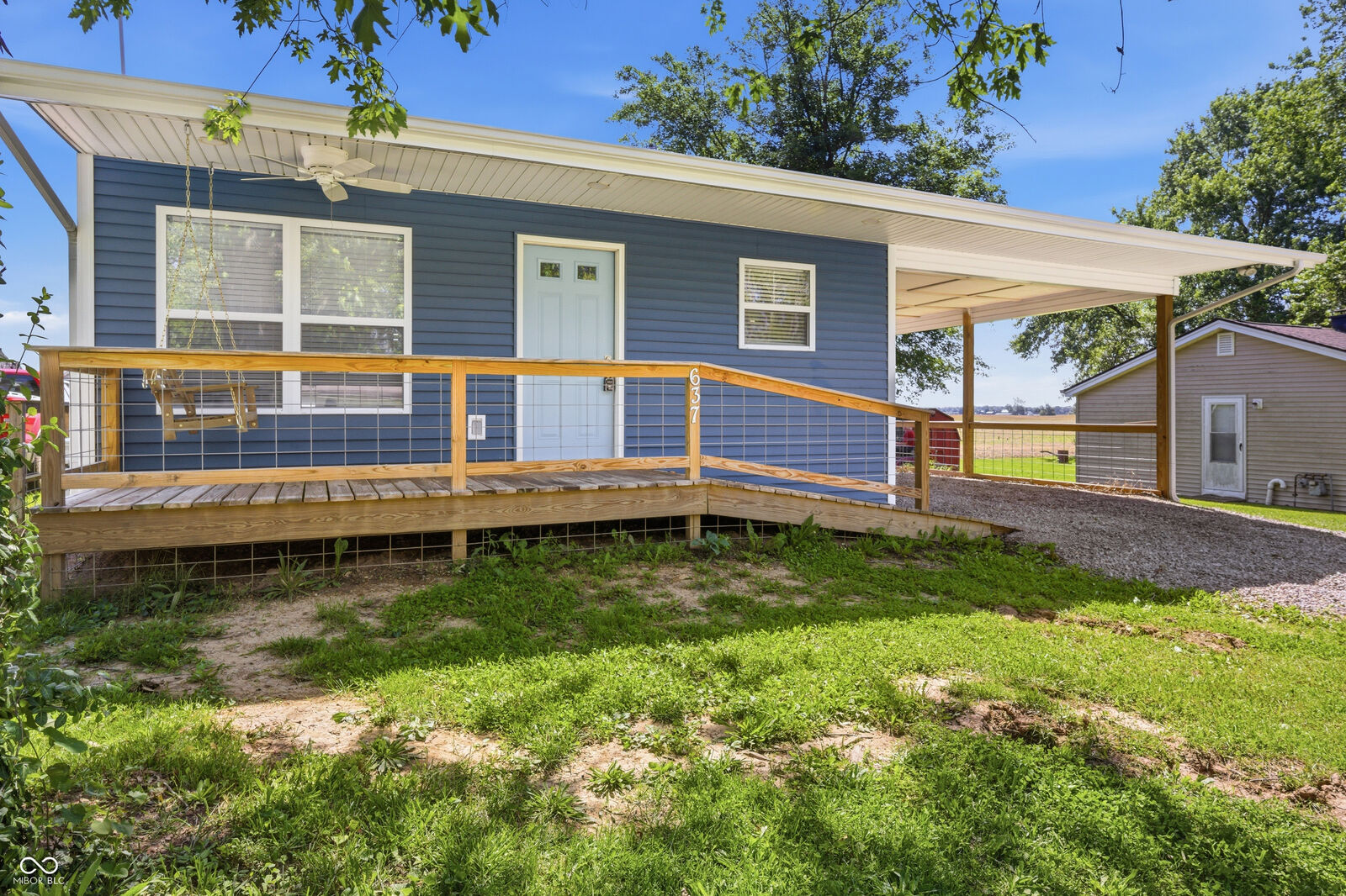 Property Photo:  637 Jewell Street  IN 47203 
