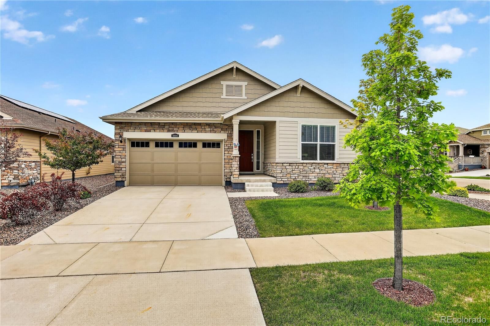 Property Photo: 8886 S Tibet Court CO 80016