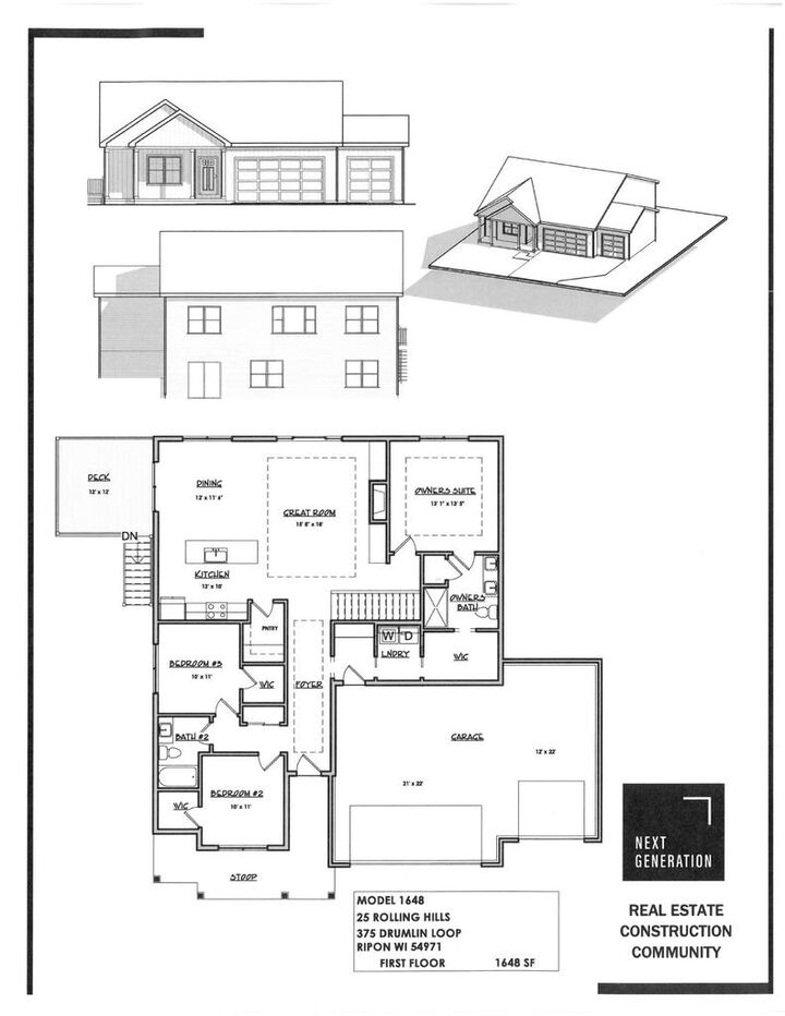 Property Photo:  375 Drumlin Loop  WI 54971 