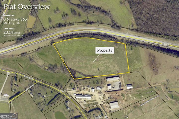 Property Photo: 20 Acres Sthighway 365 GA 30563