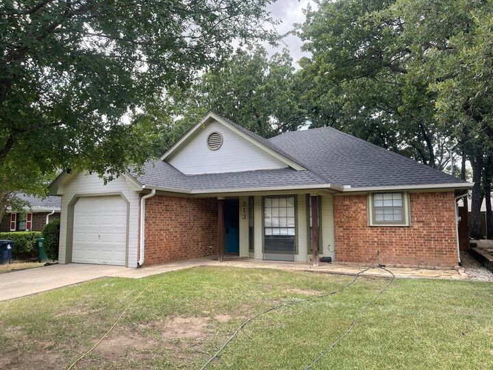 Property Photo: 313 Joshua Street TX 76209