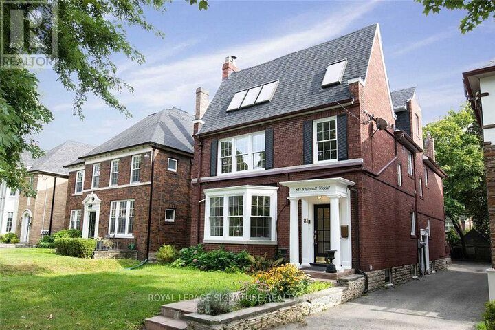 Property Photo:  81 Whitehall Road Upper  ON M4W 2C8 