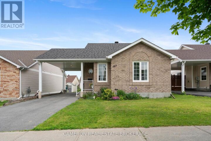 Property Photo: 246 Hemlock Crescent ON K6H 7M2