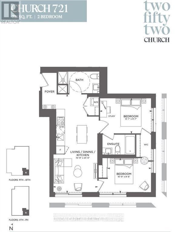 Property Photo:  252 Church Street 3311  ON M5B 0E6 